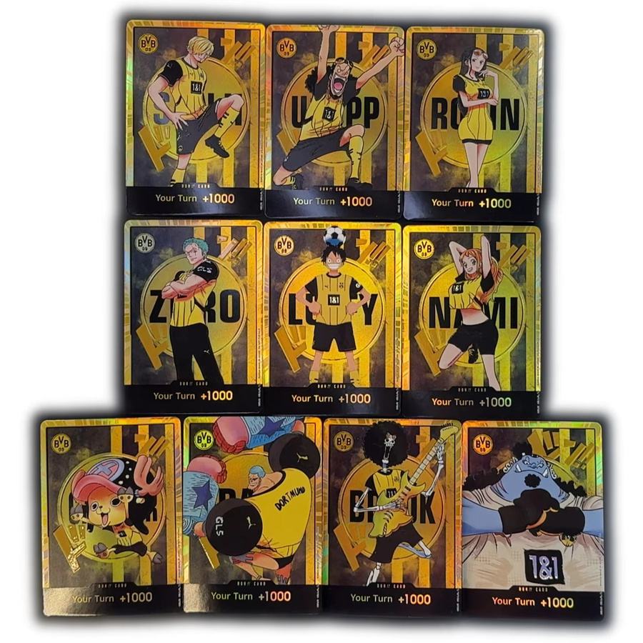 Bandai One Piece Sammelkarten, 10-teiliges Set, englisch, bunt - Bild 3
