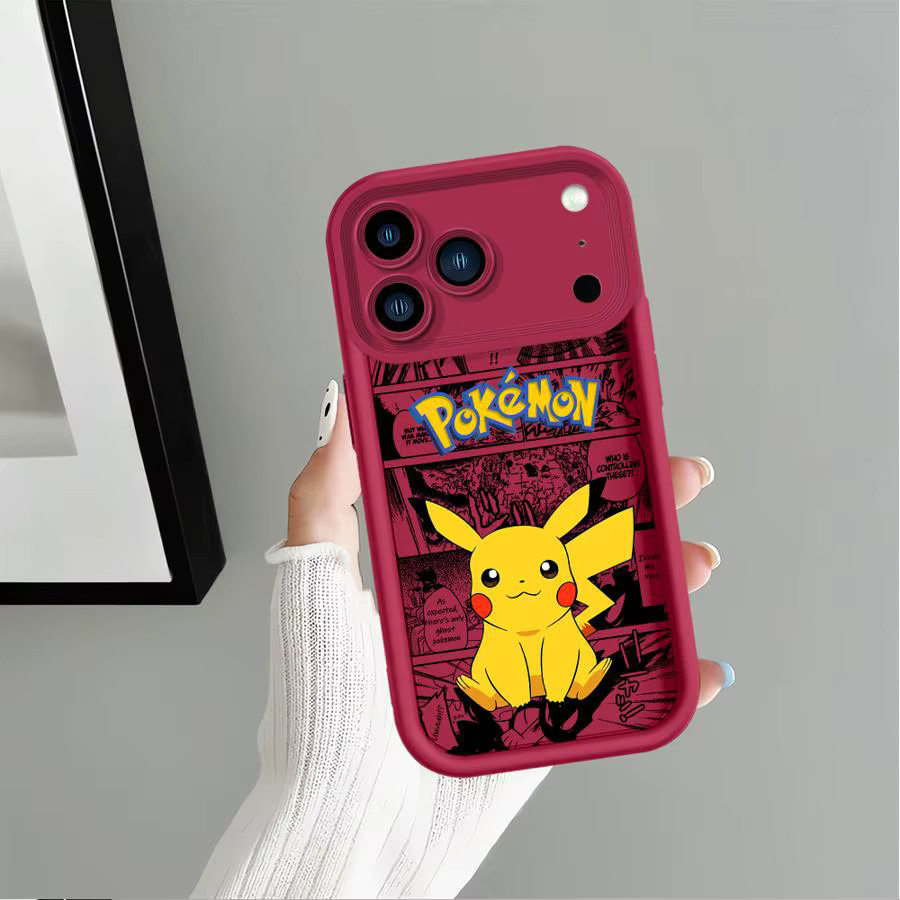Handyhülle mit Comic Charizard und Pikachu für Apple iPhone Modelle in Multicolour - Bild 2