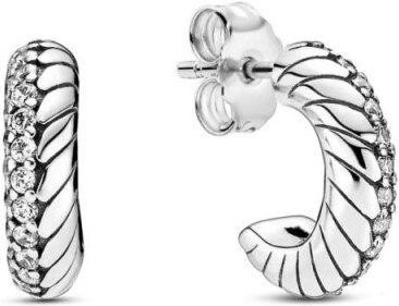 YIRAN Jewelry Ohrstecker 925 Silber, Gold, Zirkonia, Damen - Bild 1