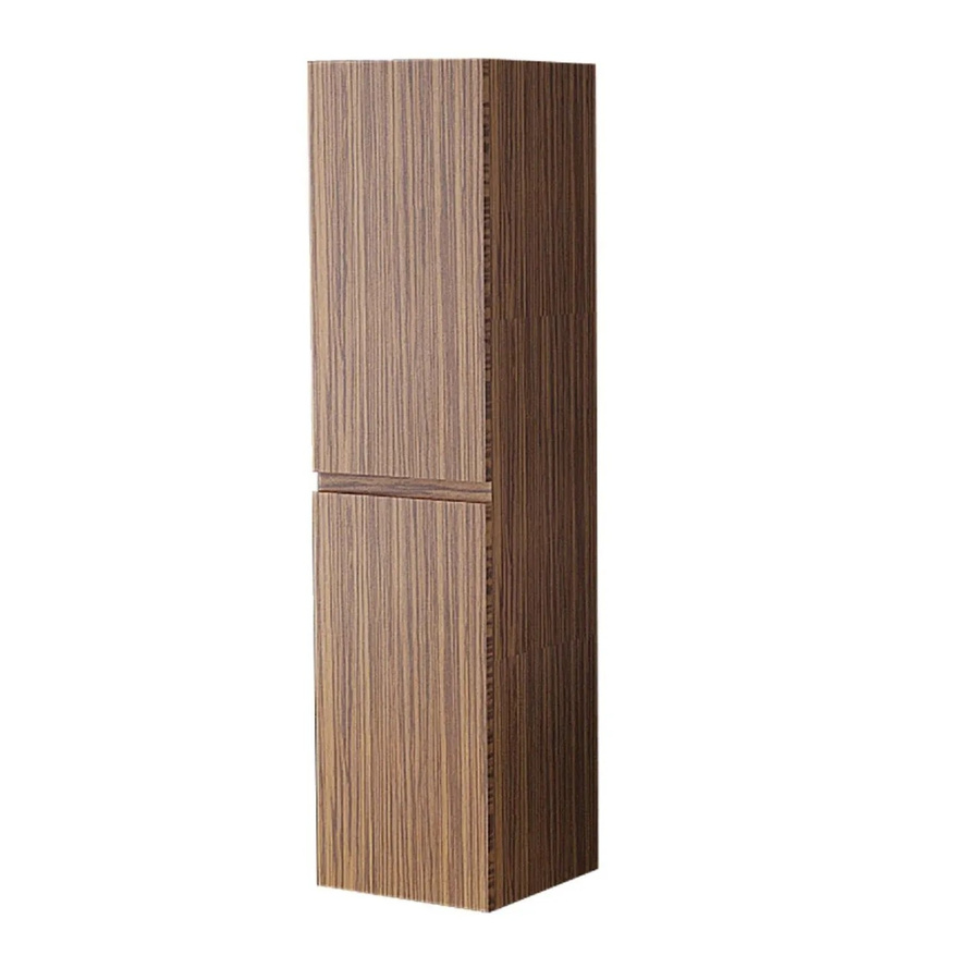 Jet-Line Badezimmer Hängeschrank Zug in Holzoptik Braun, Breite: 160 cm - Bild 2