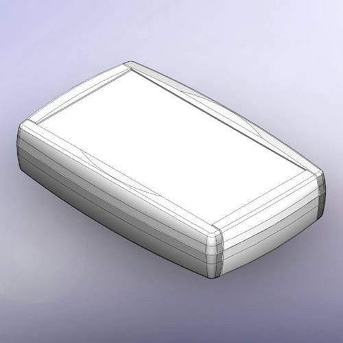 TEKO Universal-Gehäuse TN23-B.29 aus Kunststoff in Schwarz und Dunkelgrau, B/T/H: 155 x 96 x 35 mm - Bild 1