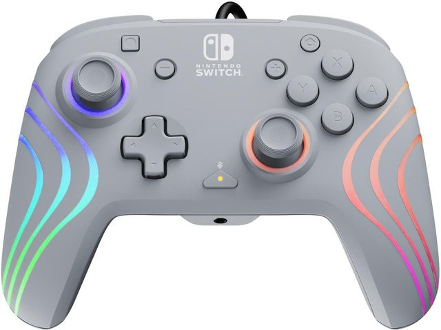 Afterglow Wave Controller für Nintendo Switch in Grau mit USB-A Anschluss - Bild 1