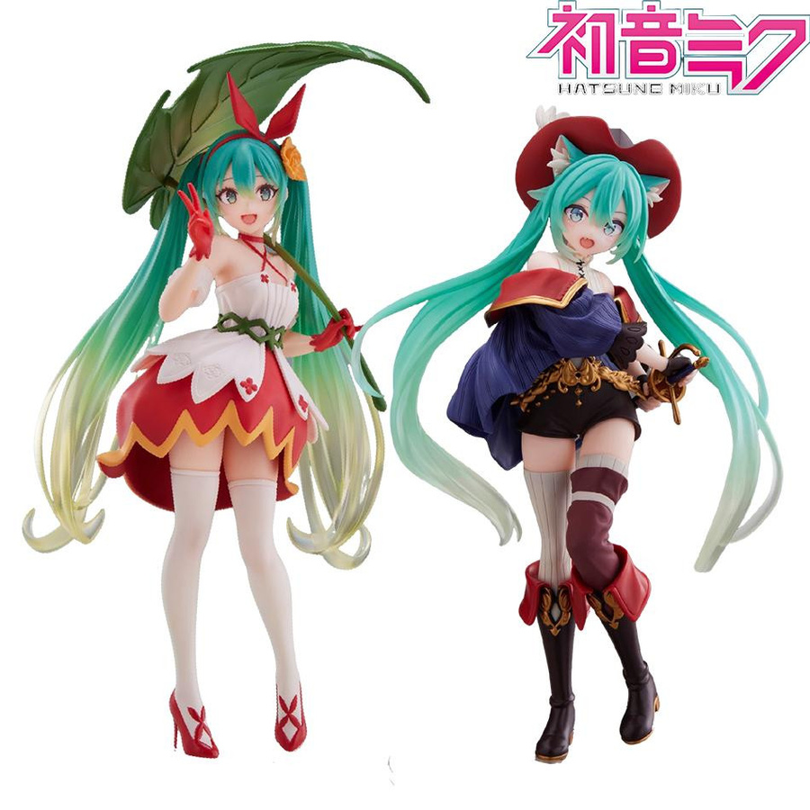 Fashnics Hatsune Miku Wunderland Däumelinchen Der gestiefelte Kater PVC Modell Dekorationen - Bild 3