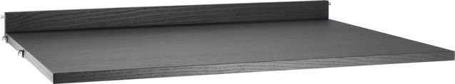 String Furniture Schreibtischplatte in Schwarz - Bild 1
