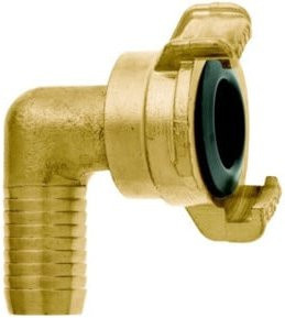 GEKA plus Winkelstück 2000 aus Messing in Gold, 3/4 Zoll - Bild 1