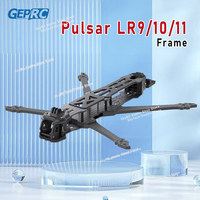 GEPRC GEP-Pulsar LR 9/10/11 Zoll Rahmenpropeller, Schwarz, Metall - Bild 1