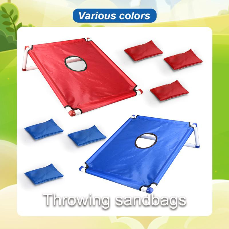 Fashnics Beanbags Wurfspiel Set Cornhole mit 1 Spielbrett und 6 Beanbags - Bild 2