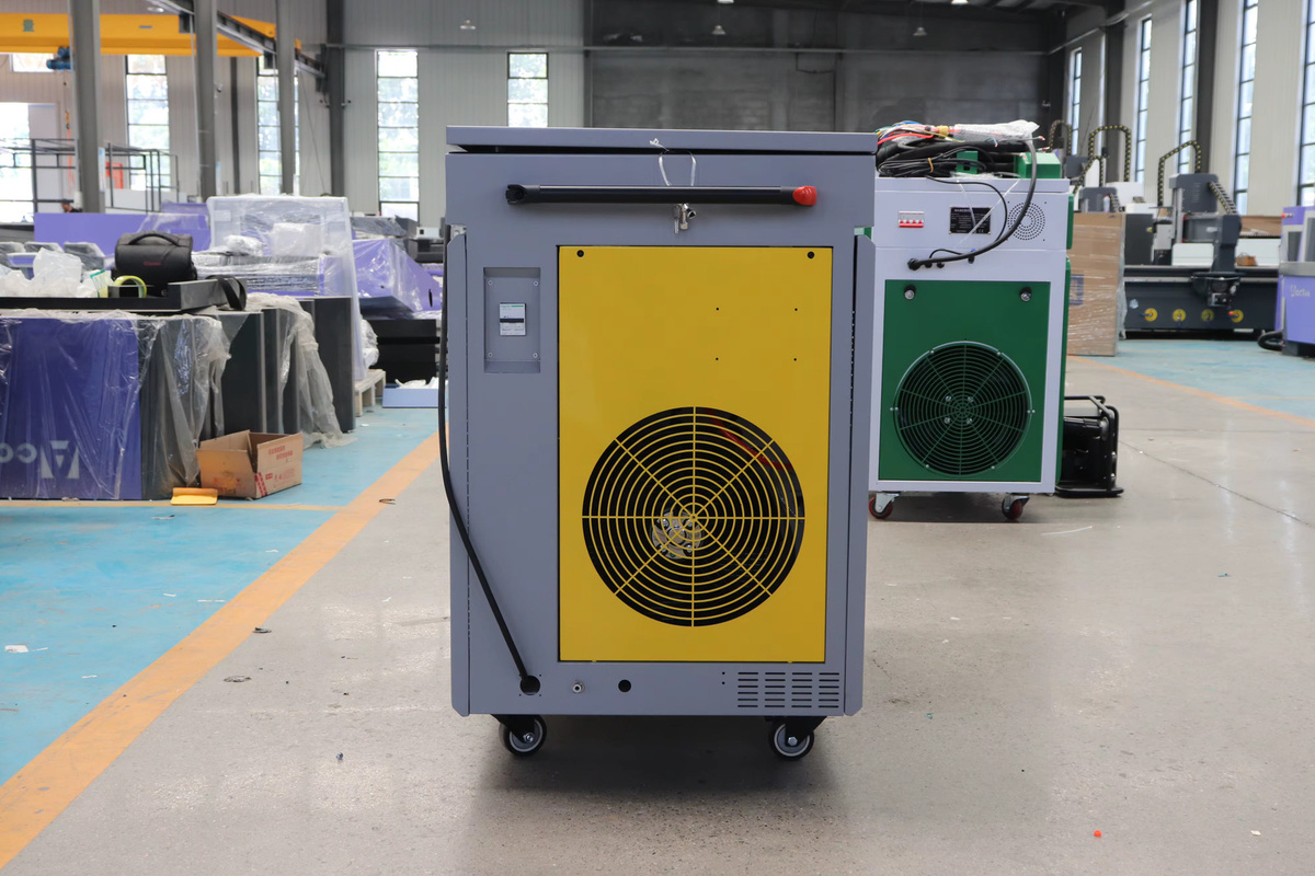 Acctek Wassergekühlte Faserlaser-Reinigungsmaschine für Edelstahl und Metall 220 V - Bild 2