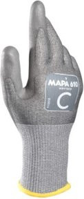 MAPA Handschuh KryTech 610 in Grau, Größe 8, schnittfest mit Kunststoffbeschichtung - Bild 1