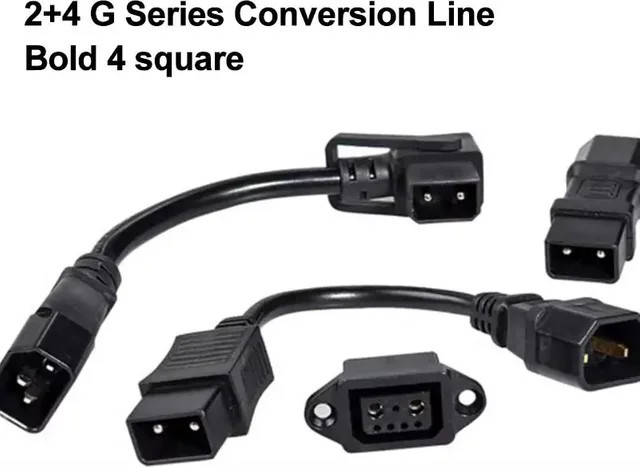 Xiaoniu Ersatzstecker und Ladestation Adapter für Lithium-Ionen-Akkus Serie g0g1g2 in Schwarz - Bild 1