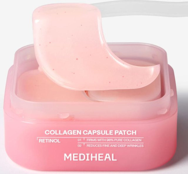 Mediheal Kollagen & PDRN Gel Augenpads mit Retinol, 60 Stück - Bild 1