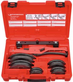 Rothenberger TUBE BENDER MAXI-Set Rohrbieger in Rot mit den Größen 12-14-16-18-22mm - Bild 1