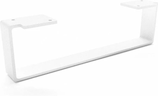 HEVVA Möbelbein LUXEMBURG in Weiß, Höhe: 10 cm, Tiefe: 35 cm - Bild 1