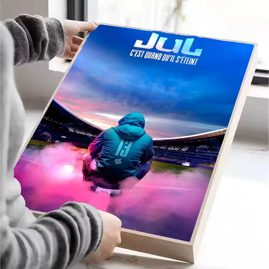 Jul Poster Art Wandbild für Kinderzimmer in Schwarz und Mehrfarbig, B: 20,0 cm, H: 15,0 cm - Bild 6