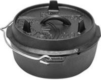 Petromax Dutch Oven FT3 Feuertopf aus Gusseisen Schwarz mit planem Boden - Bild 1