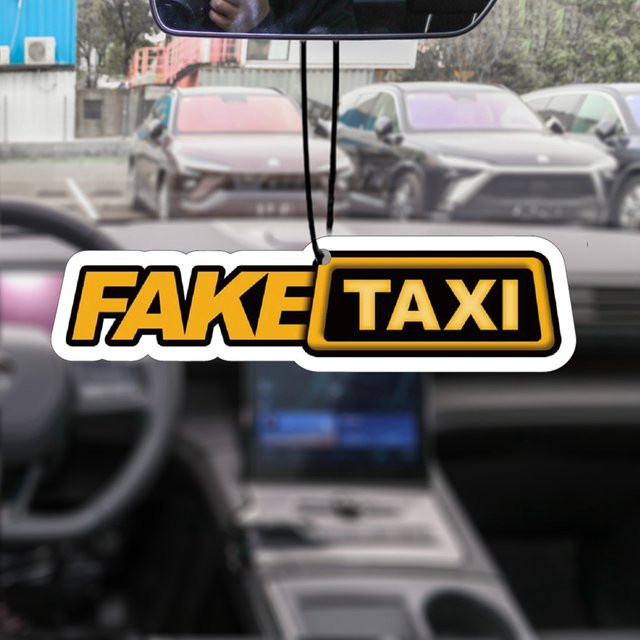 Fake Taxi Dufttabletten Bahamian Sea Breeze als Weihnachtsbaum für Auto und Kleiderschrank - Bild 1