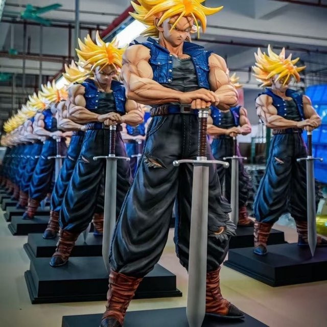 Bandai Trunks Anime-Figur, Actionfigur, 25cm, Kunststoff, Bunt / Mehrfarbig - Bild 1