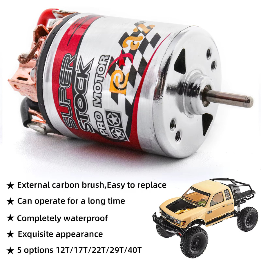 RCXAZ 540 RC Bürstenmotor 320 A Regler für 1/10 RC Auto/Boot Crawler - Bild 3