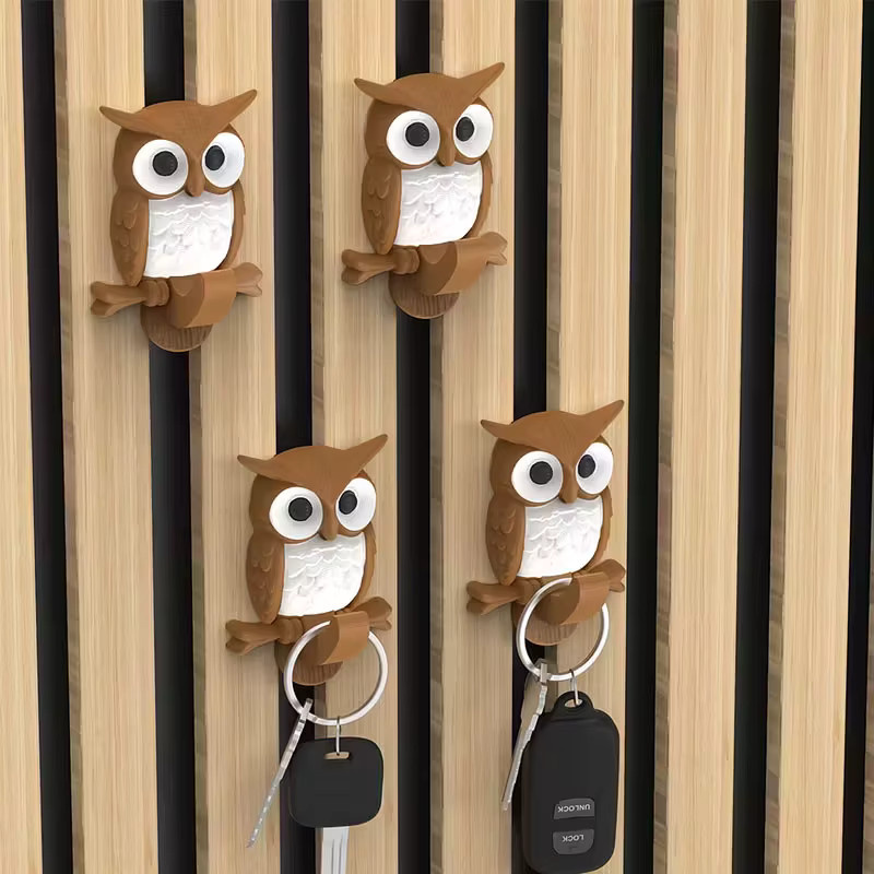 Owl Schallschutzplattenhaken bohrfreier Kleiderhaken für Schallschutzplatten in Heimstudios und Büros - Bild 3