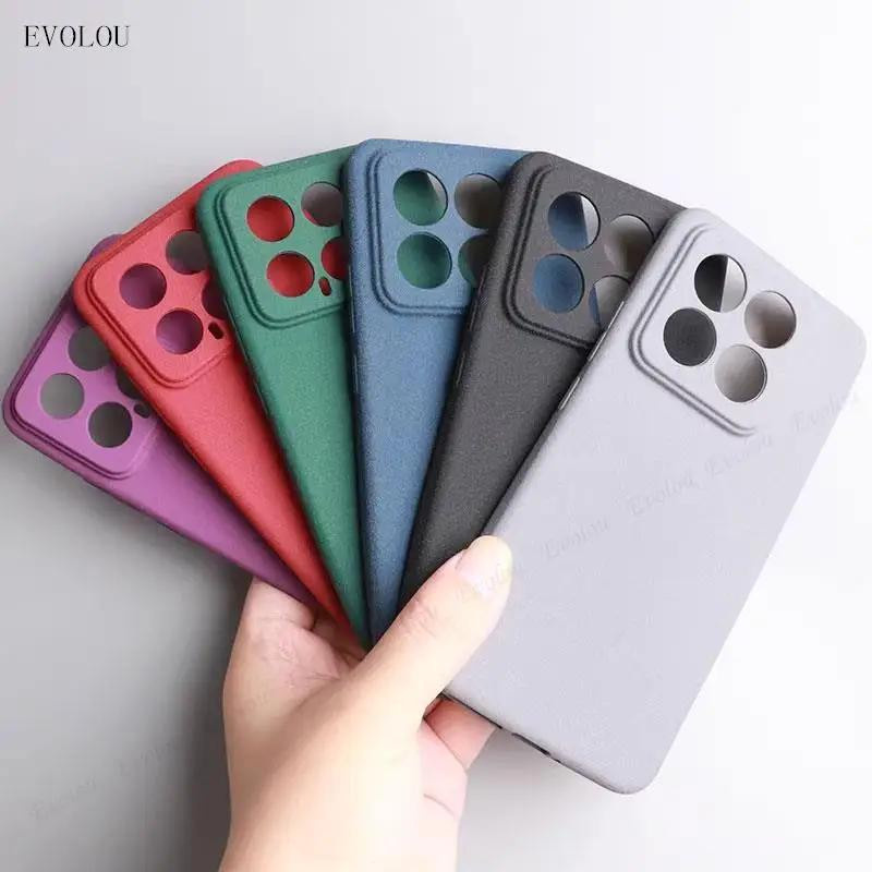 Xiaomi 1T Pro Sandstein Mattes TPU Case in Sandgrau, Stoßfeste Silikon Hülle für Xiaomi 13T Pro und 14T Ultra - Bild 2