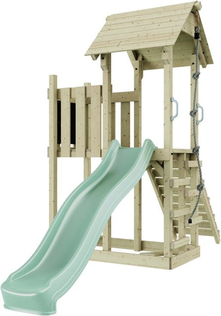 OutdoorToys Spielturm Tromso in Mintgrün aus Holz - Bild 1