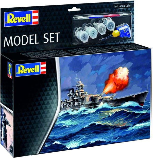 Revell Battleship Gneisenau, Modellset, 1:1200, ab 12 Jahren - Bild 4