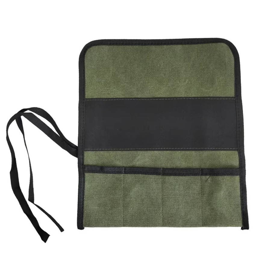 DAZZLEEX Roll-Up Werkzeugtasche mit mehreren Taschen in Grün, tragbarer Organizer für Elektriker, B/T/H: 31,0 x 27,0 x 4,0 cm - Bild 5