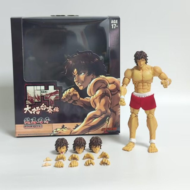 Yiran toy 1 Hanma Baki Figur, Actionfigur, 15cm, ab 14 Jahren - Bild 1