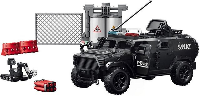 LEGO Militär Armee Soldaten Zweiter Weltkrieg Spezialeinheiten gepanzertes Fahrzeug, Bausteine, ab 14 Jahren - Bild 1