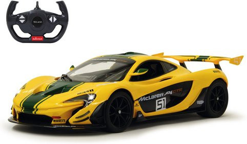 Jamara McLaren P1 GTR Rennwagen ferngesteuert 1:14 gelb ab 6 Jahren - Bild 1