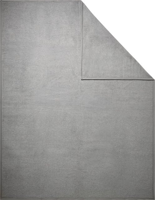 Ibena Wohndecke Grau B/B/H: 200 x 150 x 150 cm aus Baumwollmischung - Bild 1