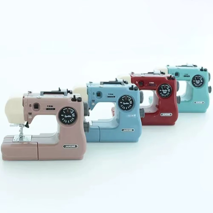 Janome Mini-Elektrische Nähmaschine in Pink mit 12 Stichen für Haushalt und Basteln - Bild 2