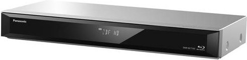 Panasonic DMR-BCT765AG Blu-ray-Rekorder mit 500GB Festplatte, 3D-Unterstützung, CD- und DVD-Player in Silber - Bild 1