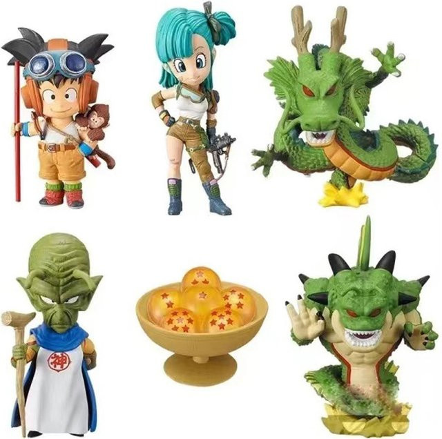 Bandai Dragon Ball Anime-Figur Bulma und Shenron aus PVC in Multicolor - Bild 1