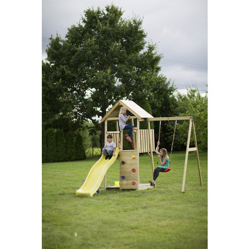 WENDITOYS Kletterspielturm Biene in Natur-Braun, B/H/T: 270 x 270 x 280 cm - Bild 3