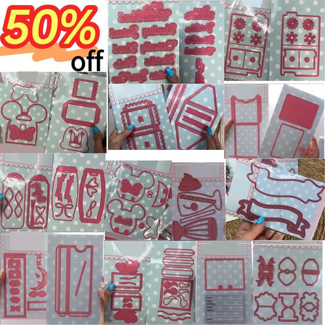 Metall Schneideform für DIY Scrapbooking und Handwerk Vorlage zur Dekoration - Bild 1
