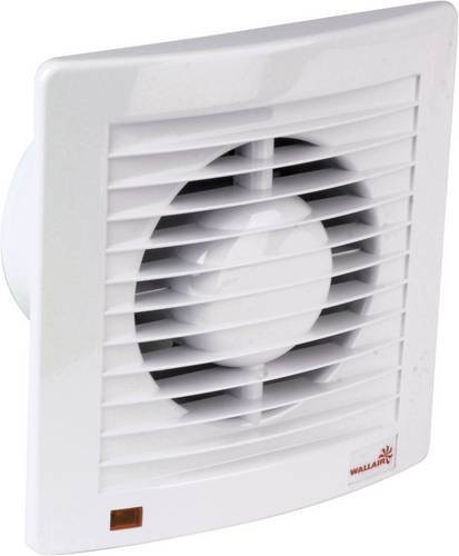 Wallair W-Style 100 Wand- und Deckenlüfter in Weiß, 230V, 95 m³/h - Bild 1