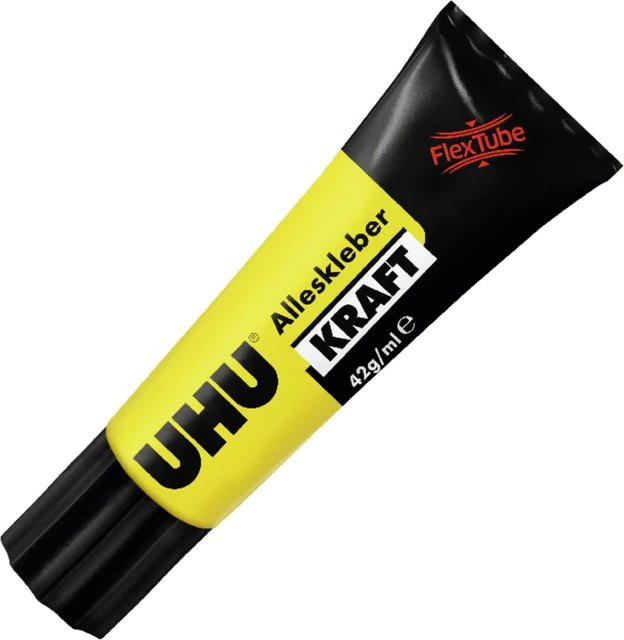 UHU Alleskleber Kraft Flex & Clean Transparent 42 g - Bild 2