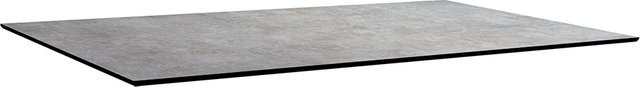 Stern Tischplatte Silverstar 2.0 in Grau Metallic, B/T: 160 x 90 cm - Bild 1