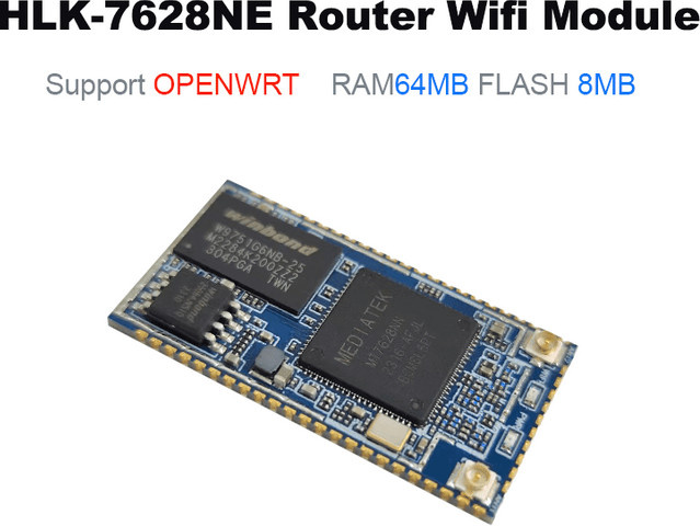 Hi-Link OpenWrt WiFi Wireless Router Modul HLK-7628N 7628NE/MT7628NN in Blau - Bild 1
