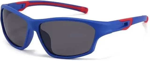 Ma lunette Razor LUS704 Sonnenbrille Kind, Vollrand, rectangular, tr90, purple, blue - Bild 1
