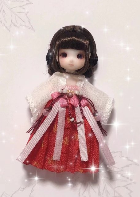 BJDmu Ettas Nadal Ett Malah Daniël Mustache Ommu Penguas Minipuppe, Fantasy, 6 cm - Bild 1