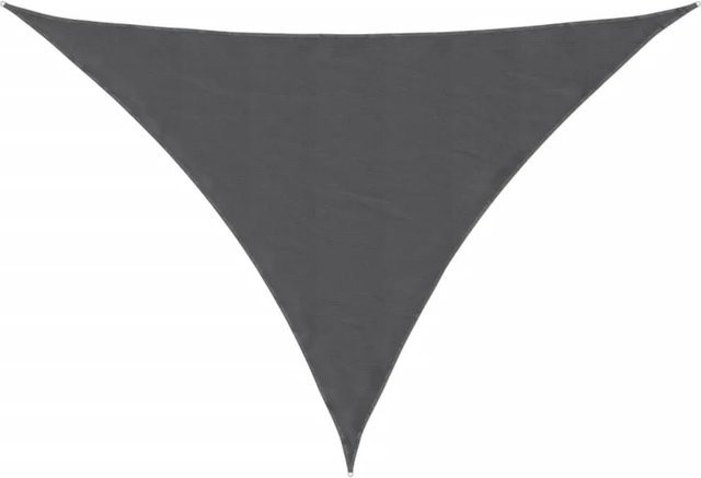 Furnicato Sonnensegel aus Oxford-Gewebe dreieckig in Anthrazit B/T/H: 350 x 350 x 490 cm - Bild 1