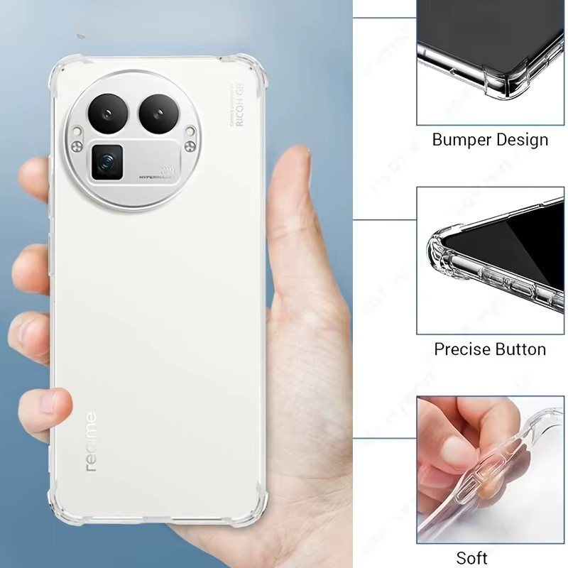 Transparente Silikon Handyhülle für dein Realme GT8 Pro - Bild 2