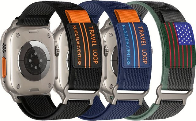Shiyu Trail Loop Armband, Nylon, Schwarz, Unisex - Bild 1