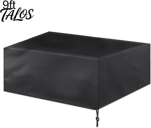 Lachepper Billardtisch Schutzabdeckung wasserdicht und staubdicht in Schwarz für 9ft Pooltische - Bild 1