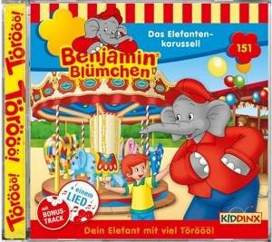 Benjamin Blümchen - Folge 151: Das Elefantenkarussell, Audio-CD - Bild 1