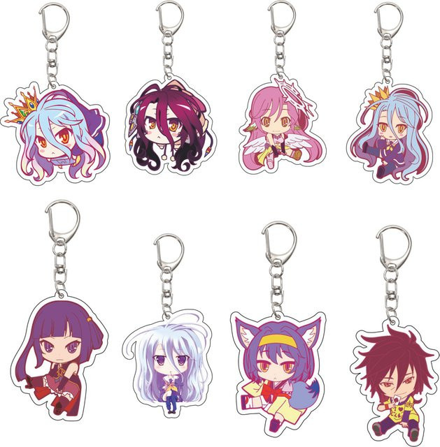Bandai Schlüsselanhänger Anime No Game No Life, 55 mm - Bild 1