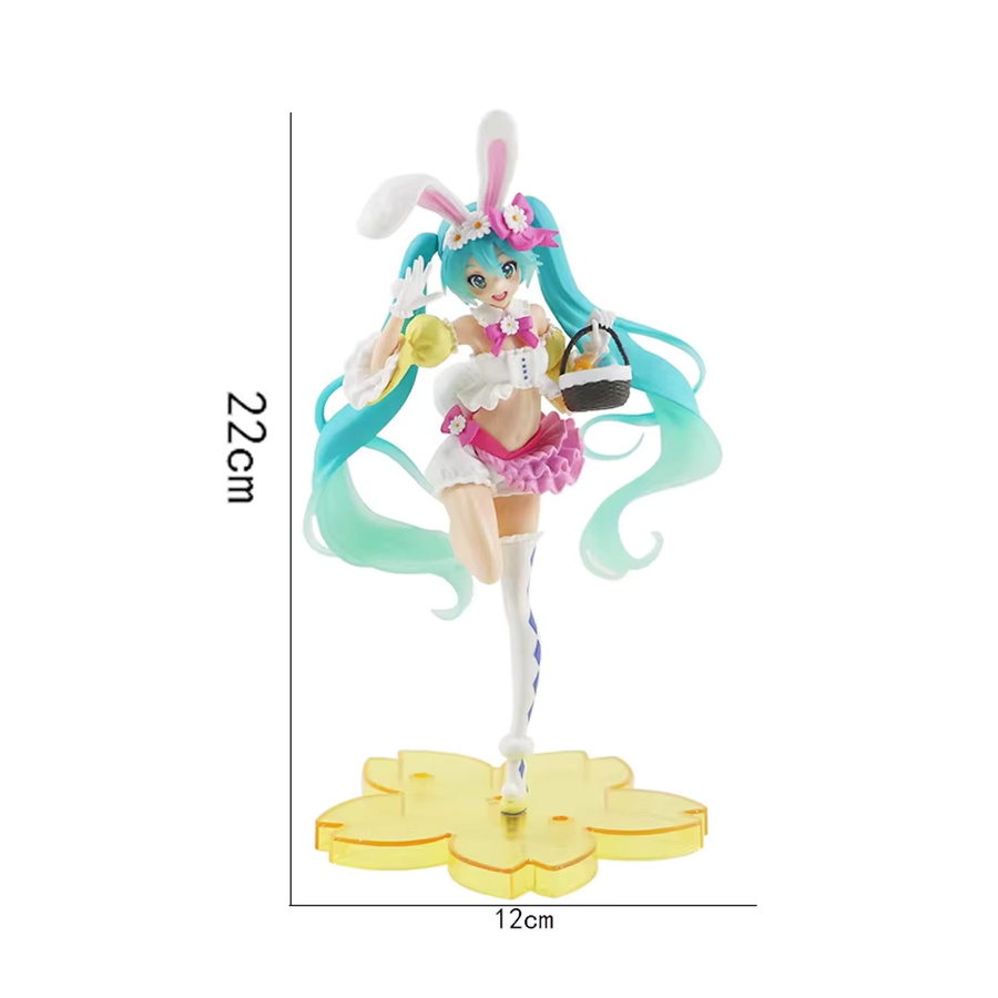 Bandai Hatsune Miku Sammlerfiguren, Bunt / Mehrfarbig, 3-teiliges Set - Bild 3