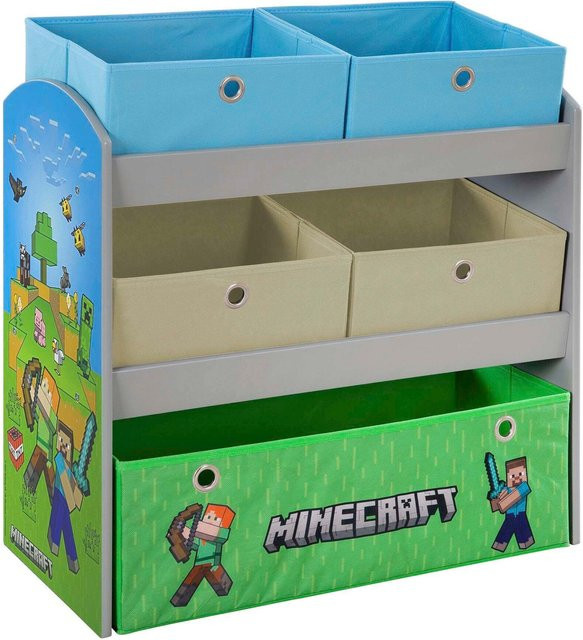 PHOENIX Spielregal Minecraft bunt B/H/T: 63,5 x 60 x 30 cm - Bild 1